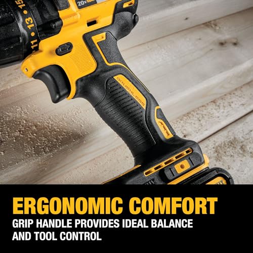 DEWALT 20V MAX Cordless Drill with Battery & Charger