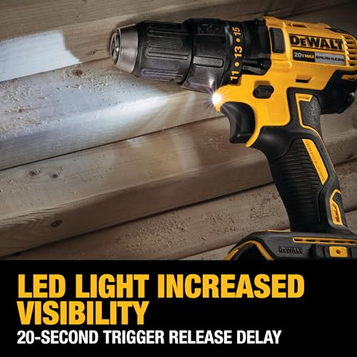 DEWALT 20V MAX Cordless Drill with Battery & Charger