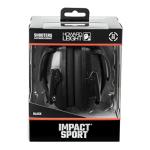 Howard Leight Impact Sport Electronic Earmuff, Med/Large, Black (R-02524)