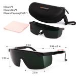 FreeMascot IPL Laser Safety Glasses with Case