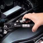 Hose Clamp Pliers Heavy Duty Hose Clamp Tool with Locking Device and Non-Slip Handle Removal and Installation Tool for Ring-Type and Flat-Band Hose Clamps (Black)