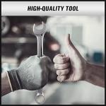 SWANLAKE 32-Piece Combination Wrench Set, SAE and Metric, 1/4"-1" & 7mm-22mm, 12 Point, Chrome Vanadium Steel