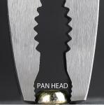 ENGINEER PZ-58 Screw Removal Pliers Stripped Screw Extractor (Combination Pliers) with unique non-slip jaws for damaged or rusted fasteners