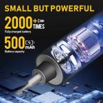 Mini Electric Screwdriver Set,Cordless screwdriver rechargeable,power screwdriver,destornillador eléctrico,Magnetic Bits,5 Torque,LED Display, Electric Screwdriver for Phone PS5 Laptop Watch