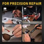 Mini Electric Screwdriver Set,Cordless screwdriver rechargeable,power screwdriver,destornillador eléctrico,Magnetic Bits,5 Torque,LED Display, Electric Screwdriver for Phone PS5 Laptop Watch