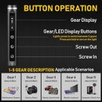 Mini Electric Screwdriver Set,Cordless screwdriver rechargeable,power screwdriver,destornillador eléctrico,Magnetic Bits,5 Torque,LED Display, Electric Screwdriver for Phone PS5 Laptop Watch