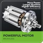 Greenworks 60V 700 CFM Brushless Leaf Blower, 5.0 Ah Battery and Rapid Charger