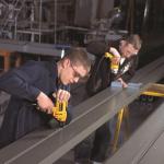 DEWALT Drill, 8.0-Amp, 3/8-Inch, Variable Speed Trigger, Mid-Handle Grip for Comfort, Corded (DWD115K )