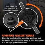 WEN DW1085 10-Amp Variable Speed Handheld Drywall Sander with Dust Hose and Collection Bag , Black