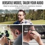 GLORYFIRE Shooting Ear Protection Earplugs, Bluetooth Hearing Protection Earplugs for Noise Reduction