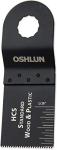 Oshlun MMR-0303 1-1/3-Inch Standard HCS Oscillating Tool Blade for Rockwell or Worx SoniCrafter Hex, 3-Pack