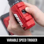 SKIL Brushless 20V 1/2" Drill Driver Kit Including 2.0 Ah Battery and Charger-DL6280B-10