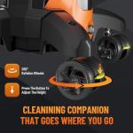 Fengrong Pressure Washer 5000PSI 3.0GPM Touch Screen Adjustable Pressure with Anti-Tipping Technolog, Spray Handle Smart Control, 5-Nozzle Set, for Cars//Home/Patios