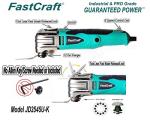 42pc Oscillating Tool Set GUARANTEED POWER Multi Tool +40pc PRO Blades & a Tote - FastCraft Brand at Costco - Great Holiday Gift