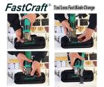 42pc Oscillating Tool Set GUARANTEED POWER Multi Tool +40pc PRO Blades & a Tote - FastCraft Brand at Costco - Great Holiday Gift
