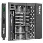 Mini Electric Screwdriver Set, FIRRAX 76-in-1 Small Electric Precision Screwdriver Cordless with 5 Torque Settings, 64 Bits, LED Lights, Power Screwdriver Repair Tool Kit for PC Phone Camera