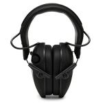 WALKER'S Razor Electronic Quad Muff w/ Bluetooth | 4 Mics 360-Degree Sound Capture 23dB NRR Hearing Protection Range Shooting Earmuffs w/ 2 AAA Batteries, Black