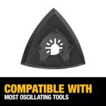 DEWALT Sanding Pad For Oscillating Tool (DWA4200), Black