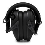 WALKER'S Razor Electronic Quad Muff w/ Bluetooth | 4 Mics 360-Degree Sound Capture 23dB NRR Hearing Protection Range Shooting Earmuffs w/ 2 AAA Batteries, Black