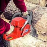 62CC Gas Chainsaw, 20 Inch Power Chain Saw, 2-Cycle Handed Petrol Chainsaws Gasoline Chainsaws Garden Tool for Cutting Trees, Wood, Outdoor Home Garden and Farm Use