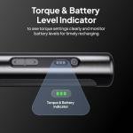 ELEGOO 33-in-1 Electric Screwdriver Set with LED and Magnetic Bits, Type-C Rechargeable 1500mAh Battery, Precision Power Tool Kit for 3D Printer Maintenance, Small Electronics Repairs, Engineers, DIY