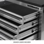 OEM TOOLS OEM24615 72 Inch 11-Drawer Garage Storage Cabinet System, Gifts for Men, Dad Gifts, Rolling Tool Chest, Mobile Workstation Tool Box with Drawers for Garage