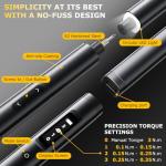 SUFICY 3.7V Mini Electric Screwdriver, 57-in-1 Magnetic Screwdriver Set, Precision Screwdriver Set, Cordless Screwdriver with LED Light, 3 Torque Settings Repair Tool Set for Phone Camera Laptop Watch