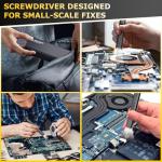 SUFICY 3.7V Mini Electric Screwdriver, 57-in-1 Magnetic Screwdriver Set, Precision Screwdriver Set, Cordless Screwdriver with LED Light, 3 Torque Settings Repair Tool Set for Phone Camera Laptop Watch