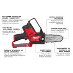 Milwaukee 2527-20 M12 FUEL HATCHET Brushless Lithium-Ion Cordless 6 in. Pruning Saw (Tool-Only)