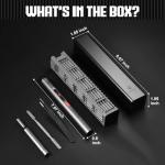 Electric Screwdriver, 72 IN 1 Precision Screwdriver Set with 3 Torque Settings, Magnetic Storage & LED Light, S2 Steel Mini Power Screwdriver Repair Tool Kit for Electronics, Laptop, Camera, and PC