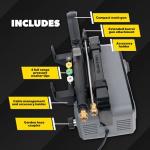 Chemical Guys Electric Pressure Washer PM2000 PRO – 2030 PSI, 1.77 GPM, 25’ Flex Hose, Compact Design, 360° Casters, Standard Connections, Cable Storage – EQP411