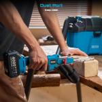 SEESII Cordless Detail File Sander: Belt Sander with Brushless Motor, 4.0 Ah Lithium-Ion Battery & Charger - 6 Speeds Max 2300FT/Min - 16 Sanding Belts(40#/60#/80#/120#) for Wood Metal Plastic