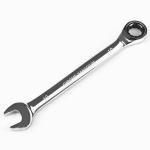 Egofine 10mm Ratchet Wrench, Ratcheting Combination Wrench Metric 10mm Wrench, Industrial Grade Gear Spanner with 12-Point Design, 72-Tooth Ratchet, Chrome Vanadium Steel