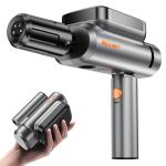 SEALIGHT Foldable Cordless Pressure Washer, 300 PSI Portable Power Washer with 4.0Ah Battery 5-in-1 Nozzle Type-C Charging Battery Operated Power Washer for Cars, Bicycles, Camping and Patio