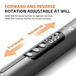 ANVANNA Mini Electric Screwdriver Set 120-IN-1: UnaMela Small Electric Screwdriver Cordless - 120 Precision Bits, LED Light, Magnetic Power Screwdriver Repair Tool Kit for PC RC Electronics