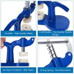 MMOBIEL Watch Press Set - Watch Back Case Closer - Glass Fitting Watchmaker Repair Tool Kit. with 12 Snap on Fitting Dies/Moulds