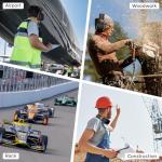 ProCase Extra Large SNR 37dB Noise Cancelling Headphones, Hearing Protection Ear Muffs for Noise Reduction NRR 35dB -Black