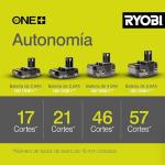 Ryobi 5133001903 R18AG-0 One+ Cordless Angle Grinder Angled