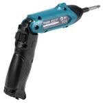 Makita DF001DW 3.6V Lithium-Ion 1/4" Hex Screwdriver Kit, Teal, 3.6V