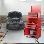 Goplus Tool Chest, 6 Drawers 3-in-1 Extra Large Tool Storage Cabinet with 4” Universal Lockable Wheels, Auto Lock, Protective Liner, Heavy Duty Rolling Tool Box for Garage, Workshop