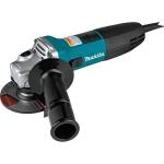 Makita GA4030K 4" Angle Grinder, with tool case, Teal