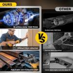 20V MAX Cordless Bandfile Sander Compatible with DeWalt 20V Battery, 6 Variable Speed, Rotate 170° Adjustable, Quick Belts Change, Power Tool Belt Sander for Woodworking, Paint, Metal Rust (Tool Only)