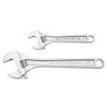 CRAFTSMAN All Steel Adjustable Wrench Set, 2 Piece (CMMT12006)
