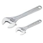 CRAFTSMAN All Steel Adjustable Wrench Set, 2 Piece (CMMT12006)