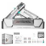 Gifts for Men, Gun-Shaped Cyberpunk Power Tool Gift - 8V AI Dual-Speed Hammer Drill Cool Desk Decor for Men Adults Him,Mens Gifts for Boyfriend,Husband,Dad (G007S-PRO)