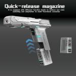 Gifts for Men, Gun-Shaped Cyberpunk Power Tool Gift - 8V AI Dual-Speed Hammer Drill Cool Desk Decor for Men Adults Him,Mens Gifts for Boyfriend,Husband,Dad (G007S-PRO)