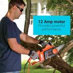 BLACK+DECKER 12 Amp 16 in. Electric Chainsaw (CS1216)