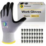 Nitrile Coated Grip Work Gloves for Men