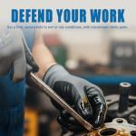 Nitrile Coated Grip Work Gloves for Men