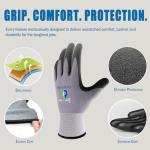 Nitrile Coated Grip Work Gloves for Men